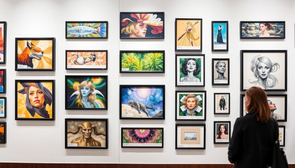 NFT art portfolio