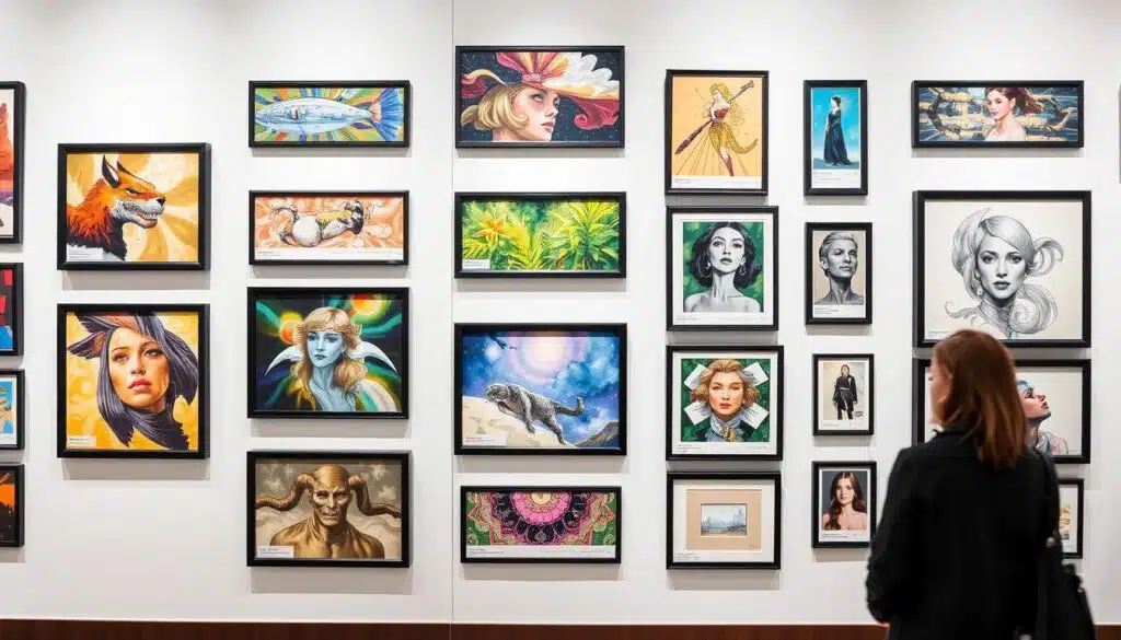 NFT art portfolio