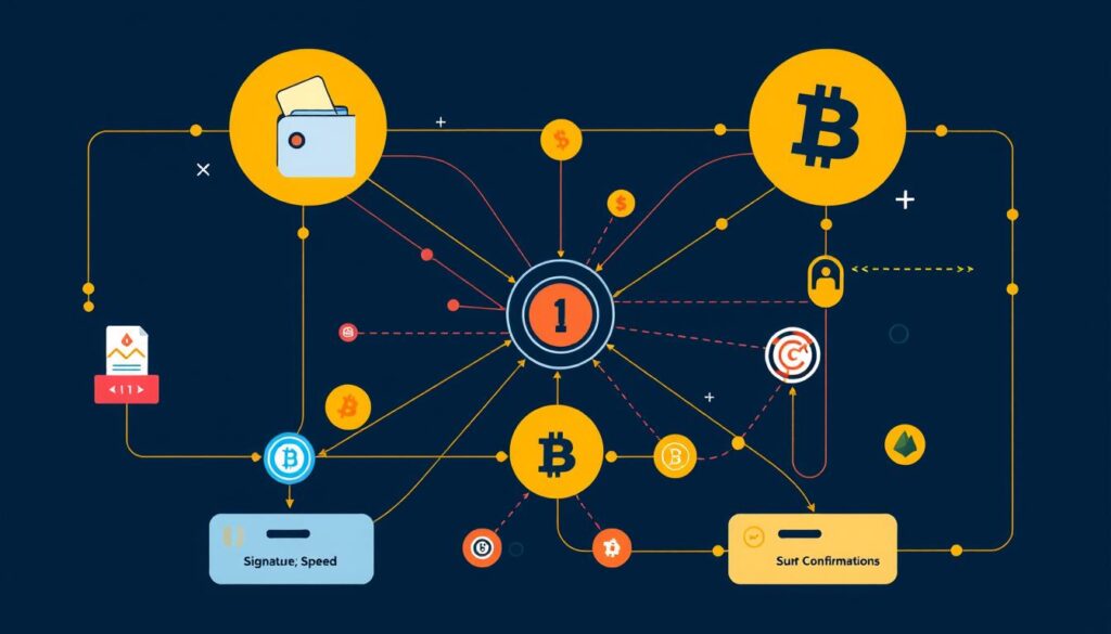 cryptocurrency transaction flow