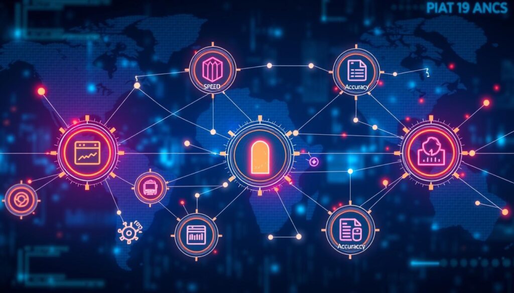 Blockchain supply chain metrics