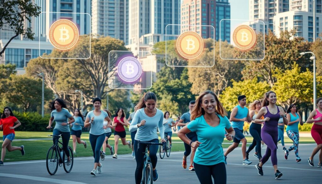 Cryptocurrency Rewards for Exercise