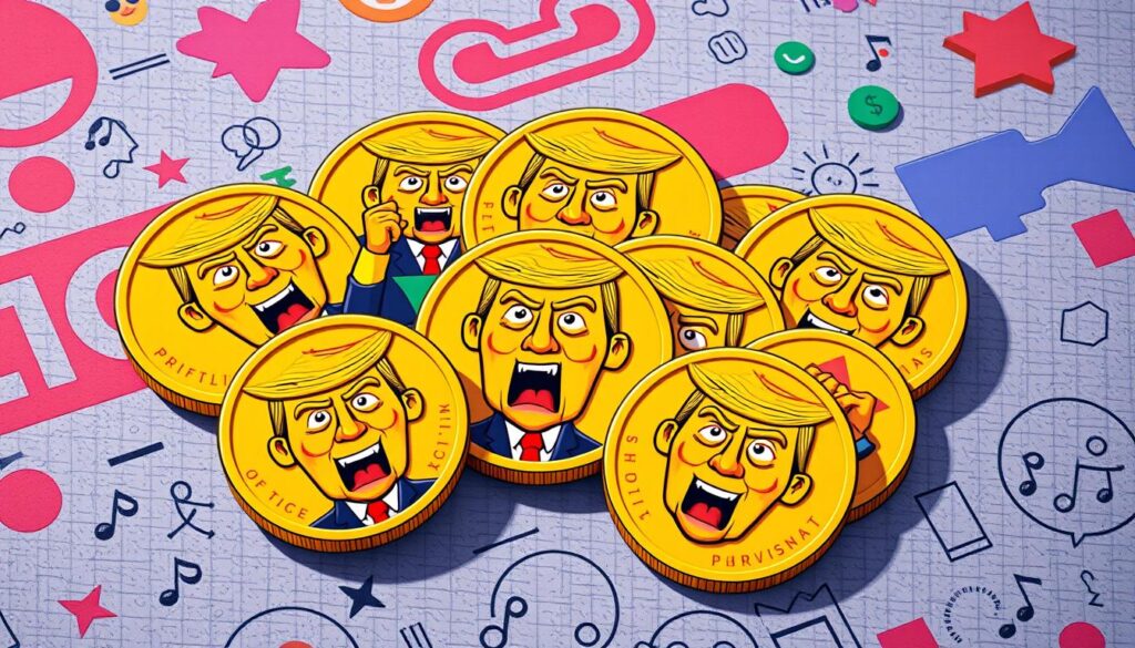 Trump meme coin portfolio