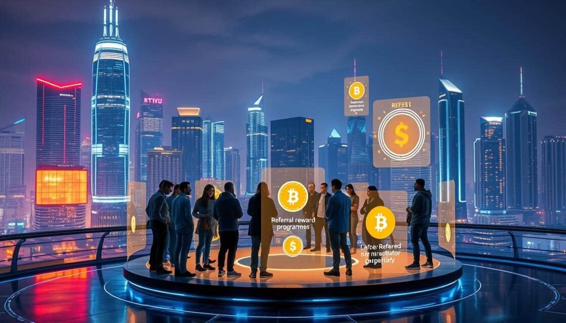 Crypto referral rewards programs