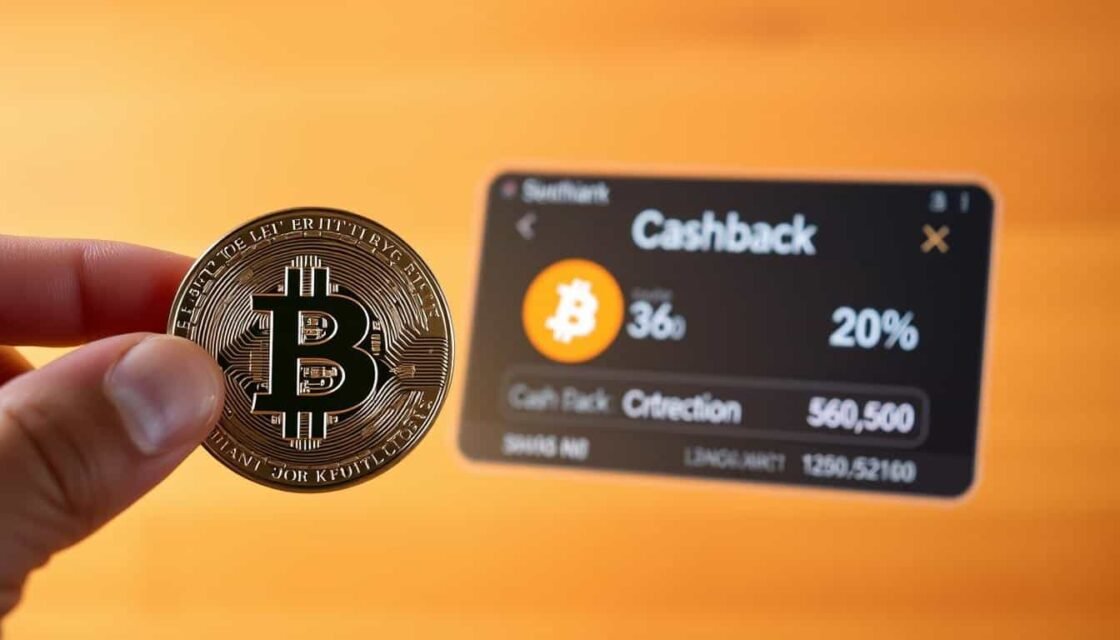 Get Bitcoin cashback rewards