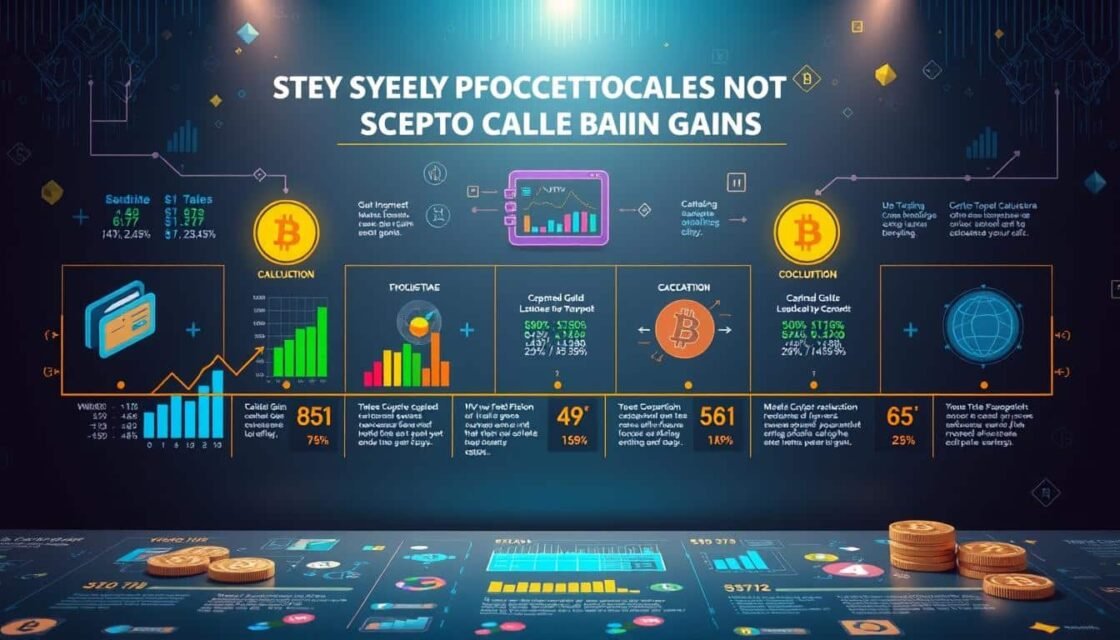 Crypto capital gains calculation