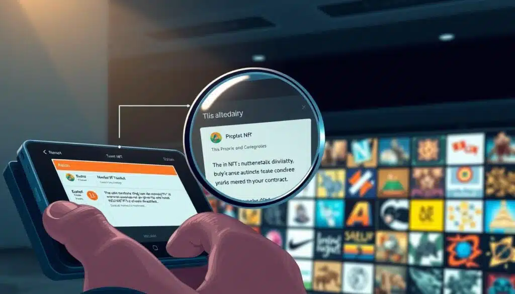 NFT authentication steps to avoid scams