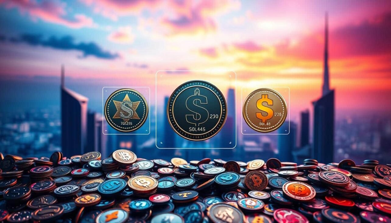 Popular Solana tokens