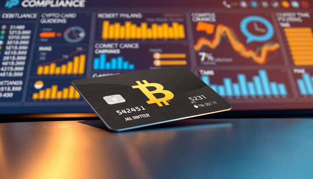 Regulatory compliance for cryptocurrency debit cards