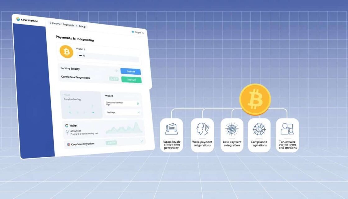 how to integrate crypto payments into a U.S. business