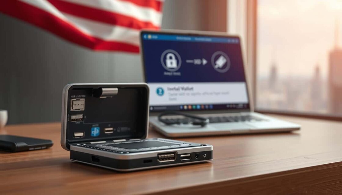 how to set up a secure crypto wallet in the USA