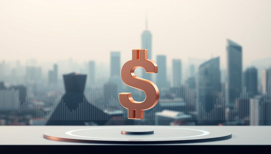 A crisp, high-definition illustration of a cryptocurrency market cap, captured through a modern, minimalist lens. The foreground showcases a sleek, three-dimensional graphic representation of a market capitalization figure, rendered in a clean, neutral color palette that complements the overall aesthetic. The middle ground features a subtle, data-driven background, with trending lines, charts, and other financial analytics visualizations, conveying the analytical and research-oriented nature of the subject matter. The background seamlessly blends a muted, urban cityscape, symbolizing the global, interconnected nature of the cryptocurrency markets. The overall mood is one of clarity, precision, and the data-driven decision-making process inherent in cryptocurrency investment analysis.