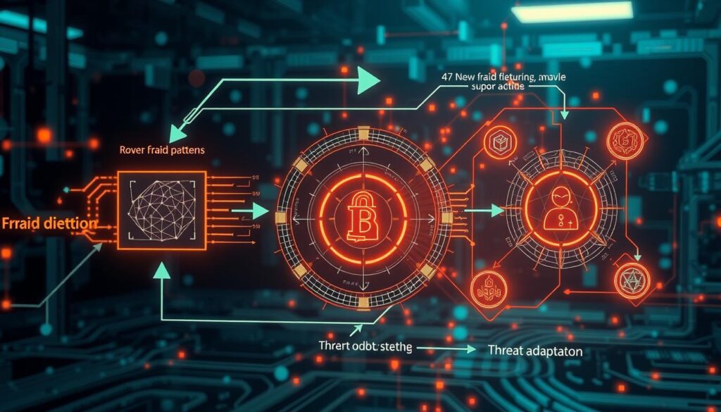 AI system demonstrating adaptive learning to counter new cryptocurrency fraud techniques