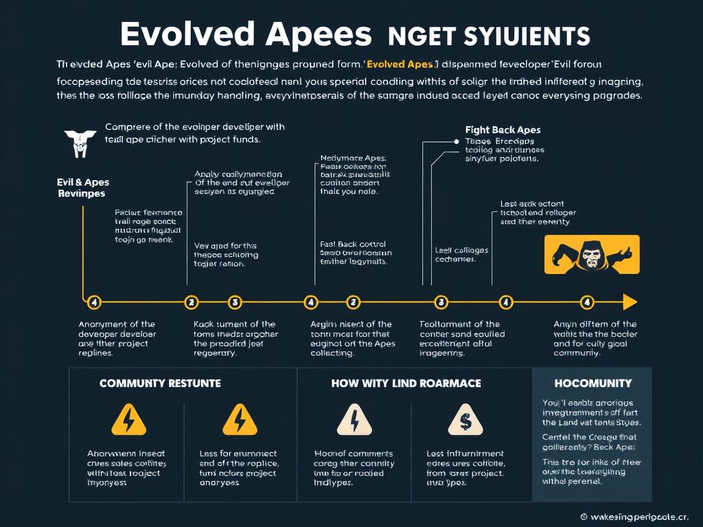 Analysis of the Evolved Apes NFT project controversy and community response