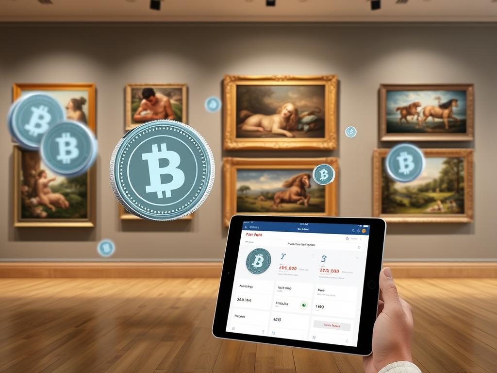 Art tokenization platform showing how to create tokenized assets on blockchain platforms for artwork