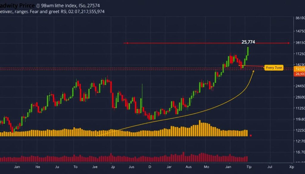 Bitcoin trading range during neutral fear and greed readings