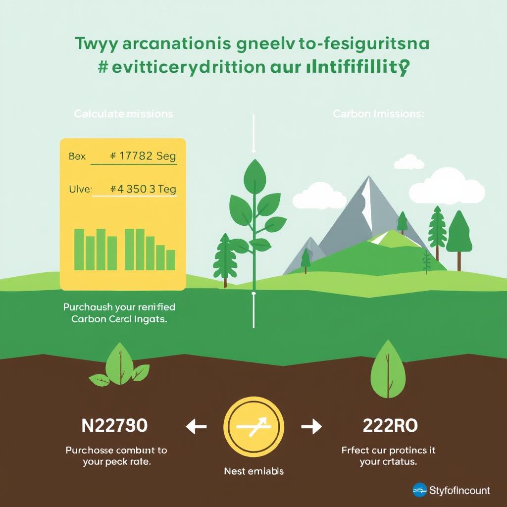 Carbon offset purchases to neutralize crypto environmental impact