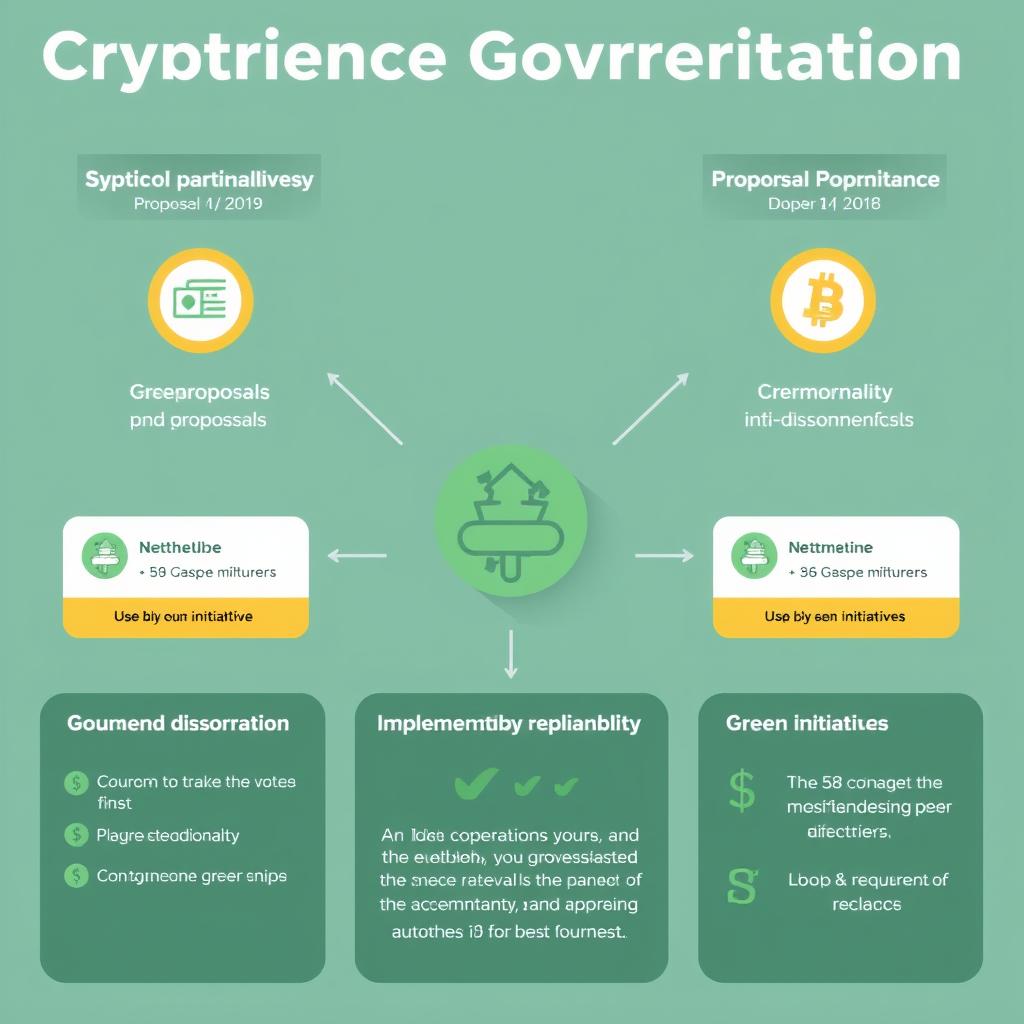 Cryptocurrency governance participation for sustainability
