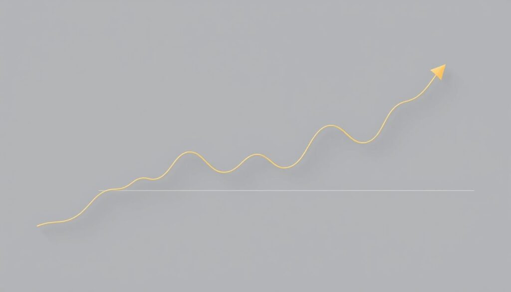 Detailed illustration of a moving average chart, depicting the trend of cryptocurrency prices over time. A clean, minimalist design with a focus on the core visual elements. Smooth, fluid lines trace the trajectory of the moving average, capturing the essence of a profitable trading strategy. The chart is rendered in a muted color palette, with subtle gradients and shadows to convey depth and dimensionality. Soft, diffused lighting creates a sense of calm and clarity, guiding the viewer's attention to the key data points. The overall composition is balanced and aesthetically pleasing, seamlessly integrating the technical aspects with an intuitive, user-friendly interface.