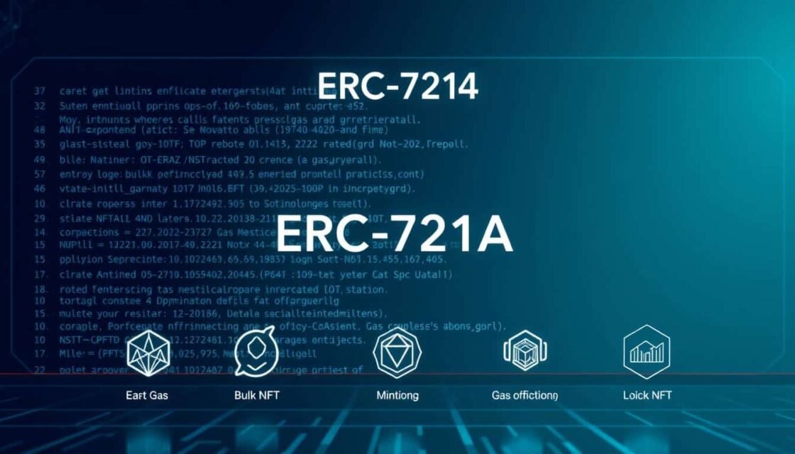 ERC-721A gas optimized bulk NFT minting smart contract implementation