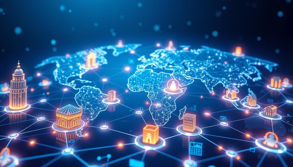 Future of tokenized assets on blockchain platforms showing global adoption