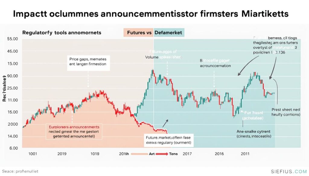 Impact of regulatory announcements on cryptocurrency futures markets