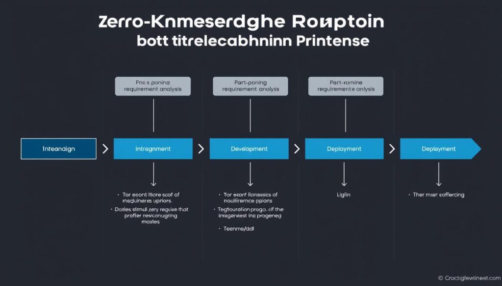 Implementation roadmap for integrating zero-knowledge proofs into blockchain projects