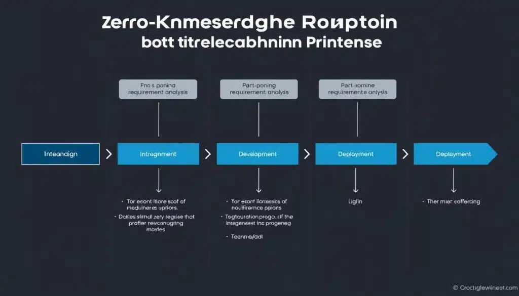 Implementation roadmap for integrating zero-knowledge proofs into blockchain projects