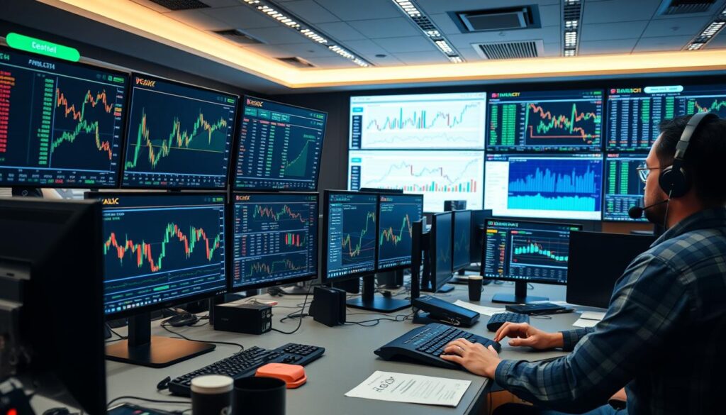 Institutional cryptocurrency trading desk using machine learning for volatility prediction