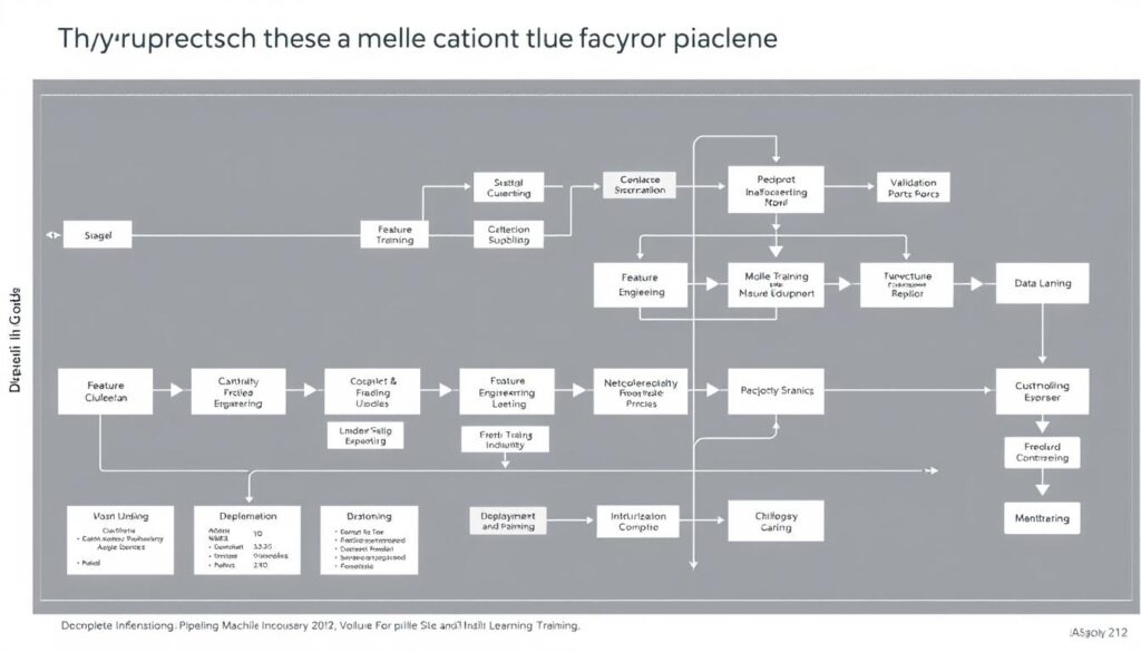 ML implementation pipeline for cryptocurrency market volatility prediction using machine learning