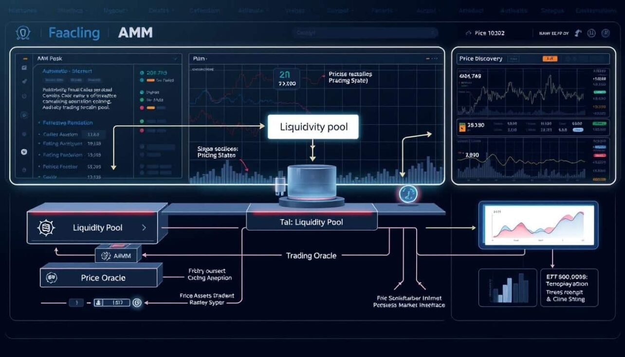 NFT liquidity pool automated market maker floor price discovery mechanisms