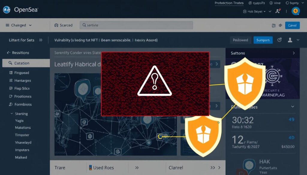 OpenSea marketplace vulnerability case showing NFT protection strategies implementation