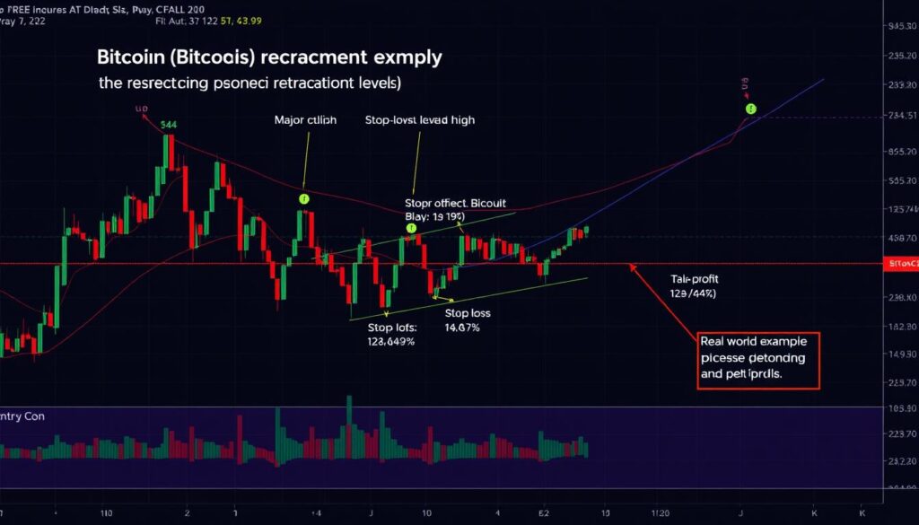 Real-world example of Bitcoin price respecting Fibonacci retracement levels for cryptocurrency price prediction Real-world example of Bitcoin price respecting Fibonacci retracement levels for cryptocurrency price prediction