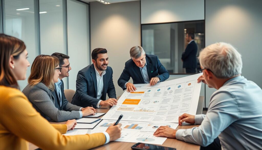 Strategic planning session for blockchain implementation