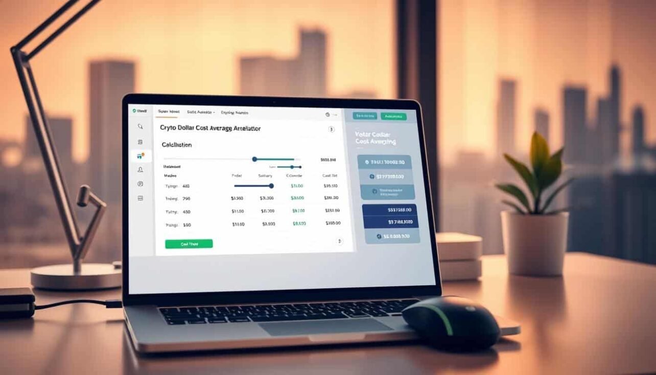 crypto dollar cost averaging calculator tool