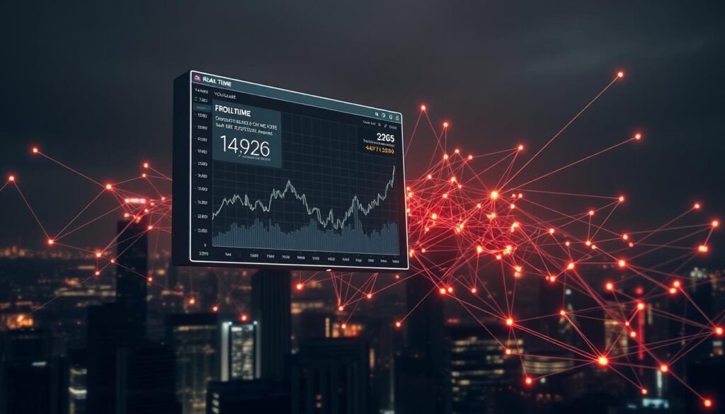 A data visualization dashboard floats in the foreground, displaying real-time trading volume metrics. Surrounding it, a dynamic network of interconnected nodes and lines pulsates, representing the complex web of market sentiments and investor emotions. The background features a subdued cityscape, with towering skyscrapers and a moody, atmospheric lighting that evokes the high-stakes world of finance. The overall composition conveys the profound relationship between trading volume data and the ebb and flow of market psychology, captured in a visually striking and conceptually cohesive manner. A data visualization dashboard floats in the foreground, displaying real-time trading volume metrics. Surrounding it, a dynamic network of interconnected nodes and lines pulsates, representing the complex web of market sentiments and investor emotions. The background features a subdued cityscape, with towering skyscrapers and a moody, atmospheric lighting that evokes the high-stakes world of finance. The overall composition conveys the profound relationship between trading volume data and the ebb and flow of market psychology, captured in a visually striking and conceptually cohesive manner.