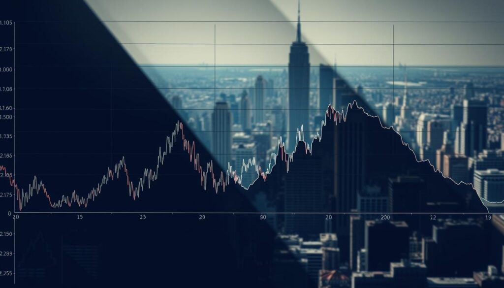 A detailed financial chart depicting the volatility of the cryptocurrency market, with sharp peaks and valleys representing the dynamic nature of digital asset trading. The chart is displayed against a backdrop of a cityscape, symbolizing the global impact of cryptocurrency movements. The lighting is dramatic, casting long shadows and highlighting the data points with a sense of urgency. The angle is slightly elevated, providing a comprehensive view of the market's fluctuations. The overall mood is one of analytical tension, reflecting the need to understand and manage the inherent risks in this rapidly evolving financial landscape. A detailed financial chart depicting the volatility of the cryptocurrency market, with sharp peaks and valleys representing the dynamic nature of digital asset trading. The chart is displayed against a backdrop of a cityscape, symbolizing the global impact of cryptocurrency movements. The lighting is dramatic, casting long shadows and highlighting the data points with a sense of urgency. The angle is slightly elevated, providing a comprehensive view of the market's fluctuations. The overall mood is one of analytical tension, reflecting the need to understand and manage the inherent risks in this rapidly evolving financial landscape.
