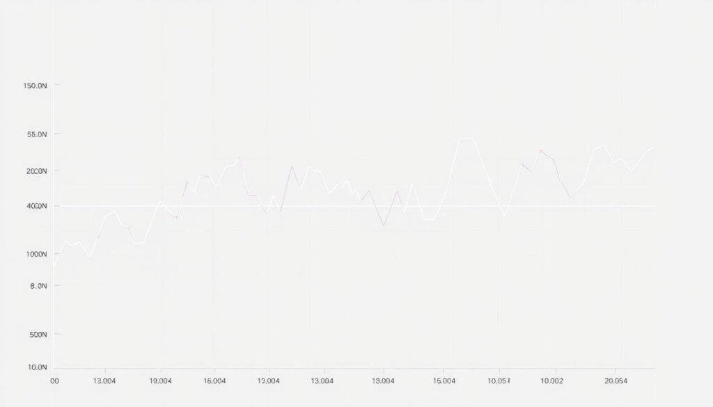 A dynamic line chart depicting the fluctuating relationship between multiple time series datasets, rendered in a sleek and minimalist style. The chart is displayed against a neutral background, allowing the data visualizations to take center stage. Subtle grid lines and axes provide context, while the overall aesthetic maintains a clean, professional look. The visualization conveys the core concepts of correlation, randomness, and the complex behavior inherent in time series data - crucial elements for understanding cryptocurrency market dynamics. A dynamic line chart depicting the fluctuating relationship between multiple time series datasets, rendered in a sleek and minimalist style. The chart is displayed against a neutral background, allowing the data visualizations to take center stage. Subtle grid lines and axes provide context, while the overall aesthetic maintains a clean, professional look. The visualization conveys the core concepts of correlation, randomness, and the complex behavior inherent in time series data - crucial elements for understanding cryptocurrency market dynamics.