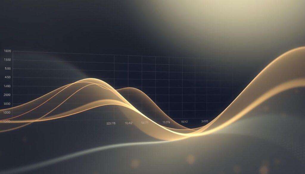 A dynamic time series visualization of rolling correlation coefficients between cryptocurrency price returns. The foreground depicts a fluid, interactive data visualization with smooth transitions and responsive controls. The middle ground features a minimalist, technical aesthetic with muted colors and clean typography. The background sets a subdued, contemplative mood with subtle gradients and abstract patterns. The lighting is softly diffused, accentuating the depth and dimensionality of the scene. The camera angle is positioned to provide an optimal, immersive view of the correlation analysis insights. A dynamic time series visualization of rolling correlation coefficients between cryptocurrency price returns. The foreground depicts a fluid, interactive data visualization with smooth transitions and responsive controls. The middle ground features a minimalist, technical aesthetic with muted colors and clean typography. The background sets a subdued, contemplative mood with subtle gradients and abstract patterns. The lighting is softly diffused, accentuating the depth and dimensionality of the scene. The camera angle is positioned to provide an optimal, immersive view of the correlation analysis insights.