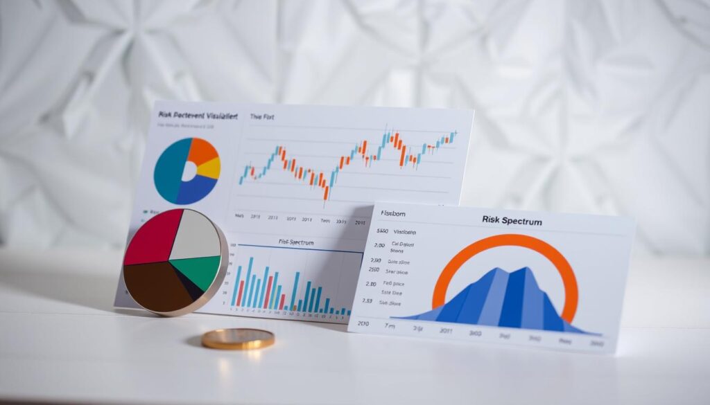 A professional, high-quality photograph of various cryptocurrency investment portfolio risk management tools including a pie chart, line graph, candlestick chart, and risk spectrum visualizer. The tools are arranged neatly on a clean, minimalist desk with a blurred, textured background. Soft, directional lighting illuminates the tools, creating a sense of depth and focus. The overall mood is one of clarity, organization, and informed decision-making. A professional, high-quality photograph of various cryptocurrency investment portfolio risk management tools including a pie chart, line graph, candlestick chart, and risk spectrum visualizer. The tools are arranged neatly on a clean, minimalist desk with a blurred, textured background. Soft, directional lighting illuminates the tools, creating a sense of depth and focus. The overall mood is one of clarity, organization, and informed decision-making.
