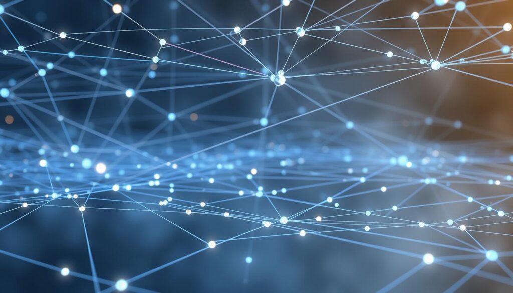 A sprawling network of transparent channels, data flowing seamlessly between nodes, pulsing with the rhythm of off-chain transactions. In the foreground, a pair of digital wallets engaged in a rapid exchange, the transfer of funds represented by glowing arcs of light. In the middle ground, a web of interconnected channels, each line a conduit for instantaneous settlement, unburdened by blockchain congestion. The background fades into a hazy, ethereal realm, hinting at the scalable, low-latency potential of this layer-two solution for the blockchain ecosystem. A sprawling network of transparent channels, data flowing seamlessly between nodes, pulsing with the rhythm of off-chain transactions. In the foreground, a pair of digital wallets engaged in a rapid exchange, the transfer of funds represented by glowing arcs of light. In the middle ground, a web of interconnected channels, each line a conduit for instantaneous settlement, unburdened by blockchain congestion. The background fades into a hazy, ethereal realm, hinting at the scalable, low-latency potential of this layer-two solution for the blockchain ecosystem.
