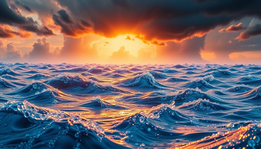 A vibrant, fluid landscape depicting the benefits and risks of liquidity pools. In the foreground, shimmering pools of digital currency represent the abundant liquidity and market-making capabilities. The middle ground showcases a dynamic exchange, with traders and investors interacting seamlessly. In the background, ominous storm clouds loom, symbolizing the potential risks of impermanent loss, smart contract vulnerabilities, and market volatility. Warm lighting casts a hopeful glow, while a sense of energy and movement permeates the scene, capturing the essence of this crucial DeFi mechanism. A vibrant, fluid landscape depicting the benefits and risks of liquidity pools. In the foreground, shimmering pools of digital currency represent the abundant liquidity and market-making capabilities. The middle ground showcases a dynamic exchange, with traders and investors interacting seamlessly. In the background, ominous storm clouds loom, symbolizing the potential risks of impermanent loss, smart contract vulnerabilities, and market volatility. Warm lighting casts a hopeful glow, while a sense of energy and movement permeates the scene, capturing the essence of this crucial DeFi mechanism.