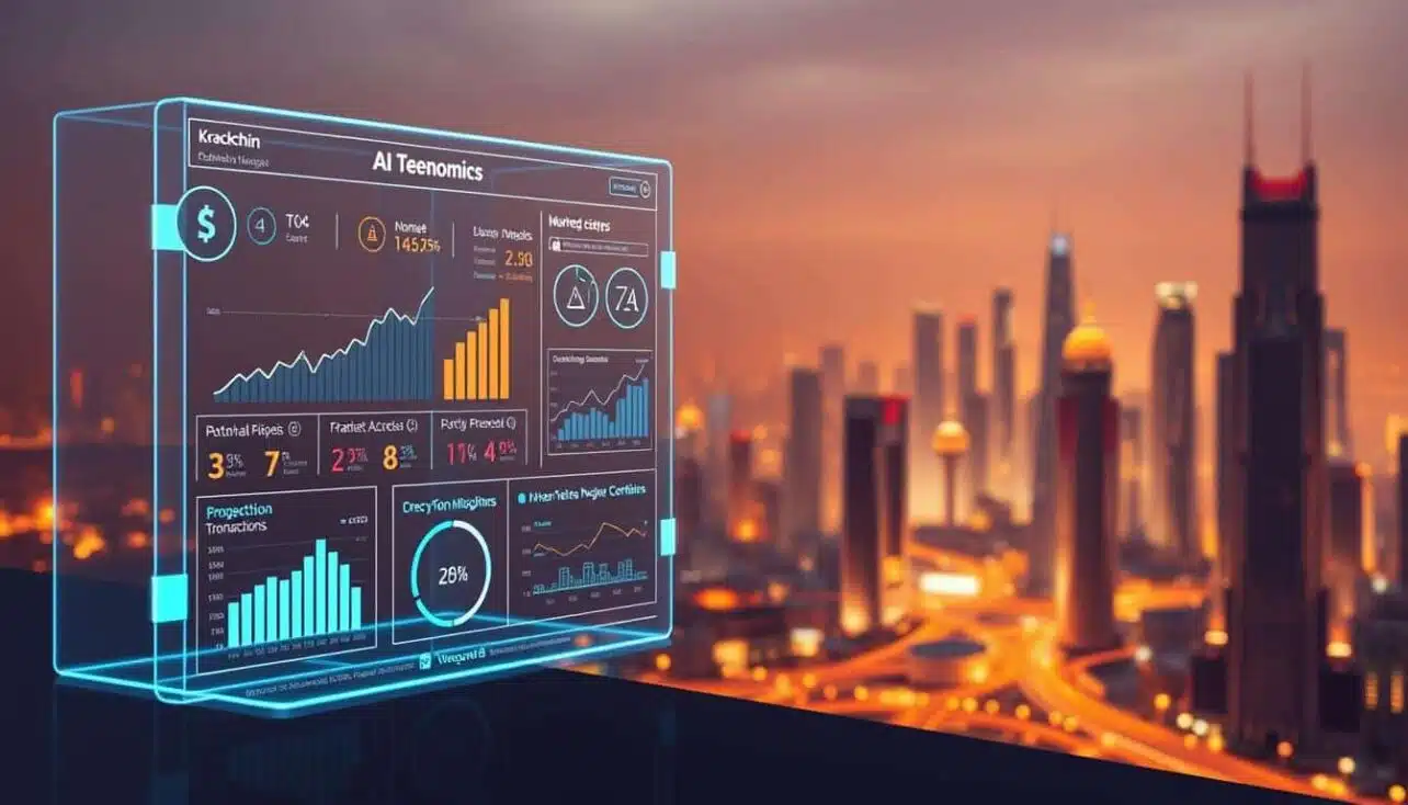 AI crypto token economics and tokenomics analysis