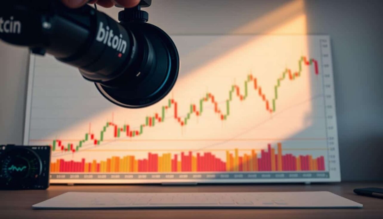 BTC price chart candlestick analysis