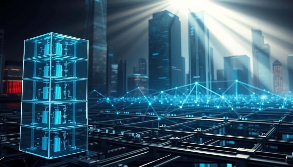 Blockchain data storage immutable records