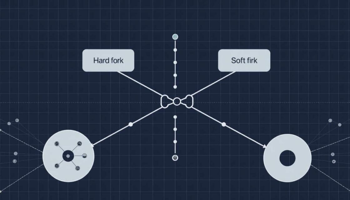 Blockchain fork hard soft upgrade
