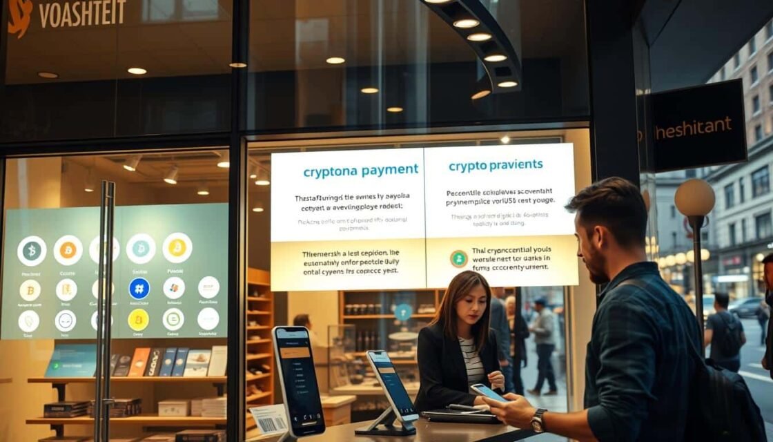 Cryptocurrency adoption merchant payment acceptance