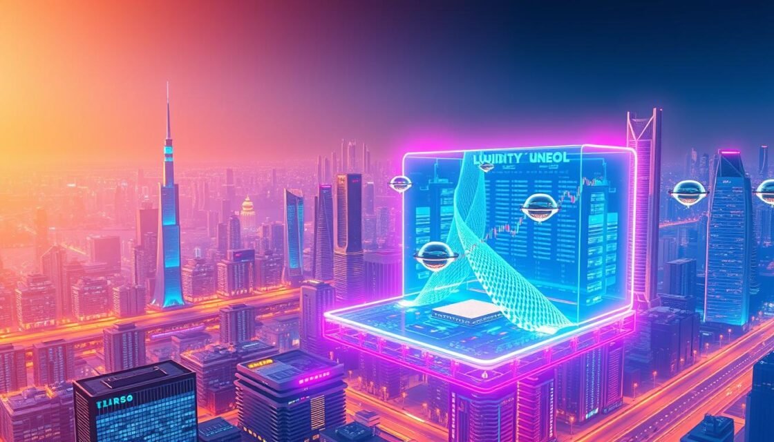 Cryptocurrency liquidity pool decentralized exchange