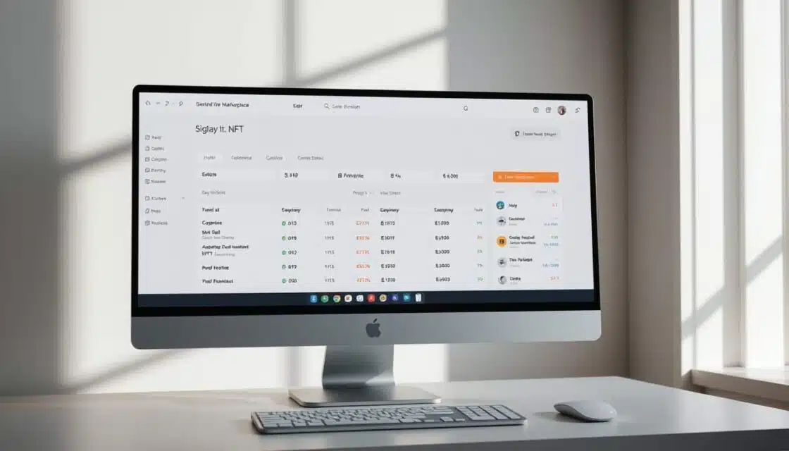 NFT marketplace platform buying selling