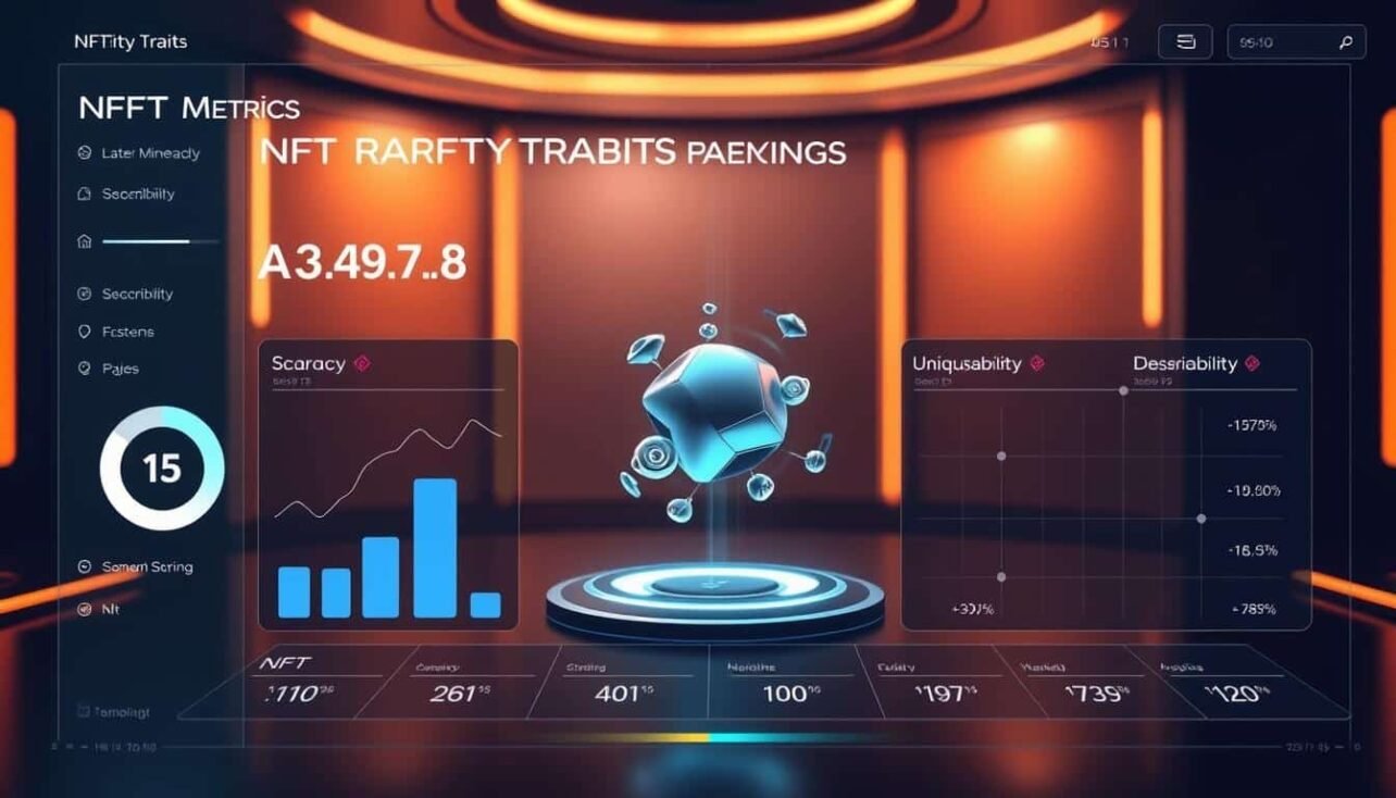 NFT rarity traits ranking system