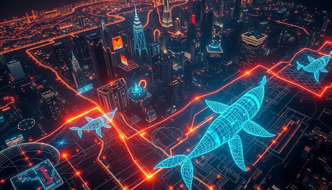 Onchain data analysis whale movements